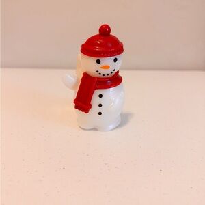 Bath and Body Festive Snowman Wallflower Plug with Red Hat and Scarf